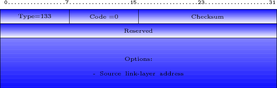 Format des paquets de sollicitation du routeur