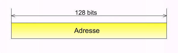 Structure minimale de l'adresse IPv6